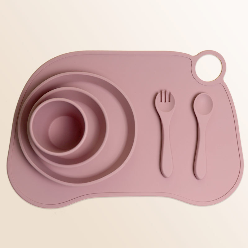Conjunto bebé 6 piezas - rosa claro