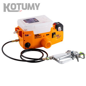 1,7 l Airless Paint <span class=keywords><strong>Sprayer</strong></span> Rücken gurt Maschine Tragbare elektrische Spritzpistole Haushalt Hoch leistungs farbe Airbrush Lithium batterie - Product Image 2
