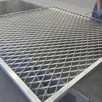Malla Metálica Expandida de Aluminio Ligera, Duradera y de Alta Resistencia, Malla Decorativa para Techo, Marca Xingbei, Modelo XB-AP02