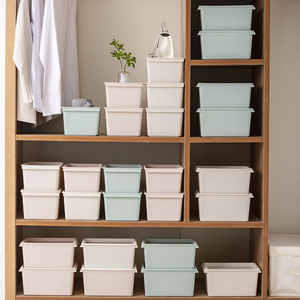 Wholesale 5L Rectangle Plastic <strong>Storage</strong> <strong>Box</strong> with Lid China Supplier for Clothing and Toys in Stock - Product Image 4