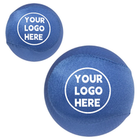 Ensemble de balles de thérapie pour les mains avec logo imprimé personnalisé, balles à presser recouvertes de tissu, cadeaux promotionnels pour les centres médicaux et la réadaptation