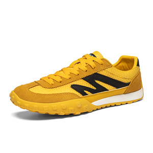 Zapatillas de Entrenamiento Retro Alemanas Casuales para Mujer, Primavera 2025, Suela Suave, Cuero Genuino, con Cordones - Product Image 1