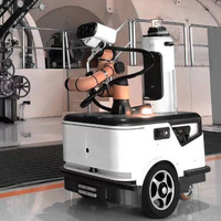 Robot mobile autonome AUBO AMR300 AUBO-i16 Atelier de production Patrouille Inspection Navigation laser Équipé de vision 3D
