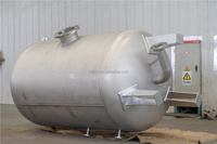Réservoir de stockage vertical en acier inoxydable pour huile d'olive et huile de palme