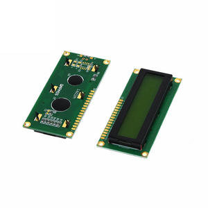 Venta Directa de Fábrica, Módulo de Pantalla LCD1602A, Pantalla Azul/Amarillo-Verde, 5V, Fuente Blanca con Retroiluminación, LCD1602 - Product Image 5