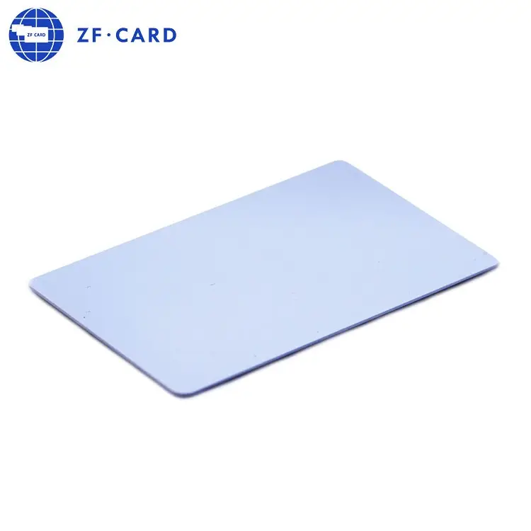 Hot Selling Credit Card Size Cr80 Witte Blanco Pvc Kaart Voor Pvc Lint Kaart Printer