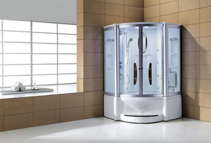 Combinaison de douche à vapeur pour salle de bain, avec vidéos de <span class=keywords><strong>massage</strong></span>, sauna traditionnel humide et sec - Product Image 2
