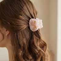 ZOYU Mini pince à cheveux en acétate mignonne en forme de chat 3 cm Petite pince à cheveux colorée en marbre de dessin animé Animaux chaton Accessoires pour cheveux pour enfants filles