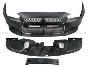 ลิปกันชนหน้าสำหรับ Mitsubishi <span class=keywords><strong>Lancer</strong></span> EX รถ<span class=keywords><strong>2008</strong></span> 2012, อุปกรณ์เสริมกันชนรถยนต์ดัดแปลง <span class=keywords><strong>EVO</strong></span> <span class=keywords><strong>10</strong></span>สไตล์ - Product Image 6