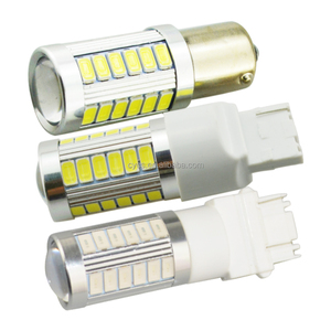 12V 1157 7440 S25 BA15S tự động dẫn ngược dừng ánh sáng 1156 33SMD 5630 33LEDs <span class=keywords><strong>Led</strong></span> xe nội thất lần lượt tín hiệu ánh sáng bóng đèn xe dẫn đèn - Product Image 1