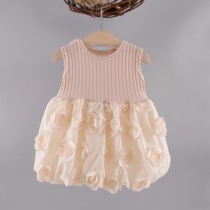 Vestito <span class=keywords><strong>Invernale</strong></span> Hongbo per Bambina, Cardigan, Abito da <span class=keywords><strong>Cerimonia</strong></span>, Vestito Casual da Festa per Bambine dai 4 ai 5 Anni - Product Image 5