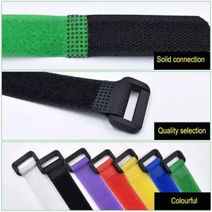 Attaches-câbles Velcro Multifonctionnels Colorés – Bandes Auto-agrippantes Double Face Personnalisables - Product Image 4