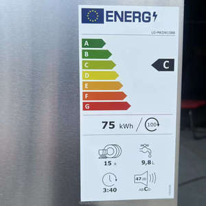Lavavajillas HUAZOS con Control Táctil LED Digital, Nuevo Diseño 2025, Estándar Europeo, 12 Programas, con Luz UV, Secado Automático de Puerta, para el Hogar - Product Image 5