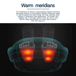 Electric <b>Foot</b> <b>Massager</b> Heating Wireless Remote Control Meridian Therapy <b>Foot</b> Health Instrument for Home Blood Circulation - Product Image 3