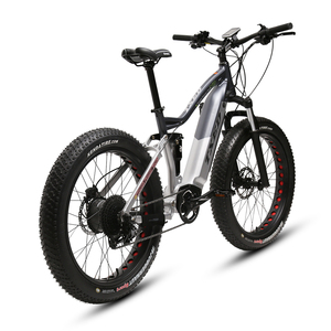 Bicicletta <span class=keywords><strong>Elettrica</strong></span> a Sospensione Completa con Pneumatici Larghi, Ammortizzatore 48V/500W - Product Image 3