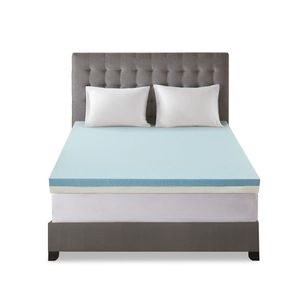 Db <b>Memory</b> <b>Foam</b> <b>Mattress</b> Topper 4 Inch Thick Cooling Therapy Queen <b>King</b> Size Bed Pad Solid Quilted All Season Use - Product Image 5