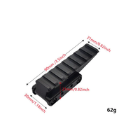 MOUNT High Quality Aluminum Optics Bracket Hunting Accessories Tactics Height Increase 6x Magnifier Swivels Quick Release