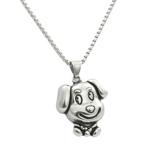 yunnique Cartoon Dog Pendant Stainless Steel Necklace Men's <b>Retro</b> <b>Gift</b> Jewelry 280547 - Product Image 5