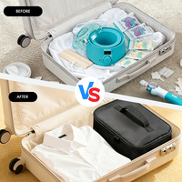 Sac de rangement pour chauffe-cire, kit de cire, sac de rangement pour kit de cire, pour l'épilation, sac de rangement pour outils d'épilation à la cire