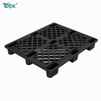 Palette légère personnalisable en couleur avec 4 pieds de support, tapis en plastique antidérapant pour le stockage au sol en entrepôt et la protection des marchandises