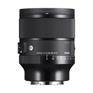 Objectif plein format 24 mm F1.4 Art DN pour monture E avec filtre 72 mm, autofocus et mise au point manuelle, Art DG DN, monture Sony E, objectif 24 mm - Product Image 2