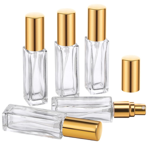 Hot Sale Clear Square Glass <b>Spray</b> Perfume <b>Bottles</b> 5ml-100ml <b>Empty</b> Refillable Custom Logo 100pcs MOQ for Skin Care Cream - Product Image 1