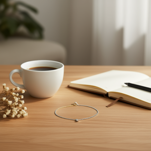 Bracciale a Catena alla Moda in Acciaio Inossidabile, Design Minimalista, Gioiello da Donna, Idea Regalo - Product Image 3