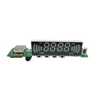 Papan Dekoder MP3 DC5V -12V Nirkabel Bluetooth dengan Layar Berwarna untuk Aksesoris Speaker MP3