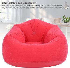 เก้าอี้บีนแบ็กสำหรับตกแต่งบ้านเก้าอี้เอนนอนแบบซักได้โซฟาแบบเป่าลมพับได้นั่งสบายกลางแจ้ง - Product Image 3