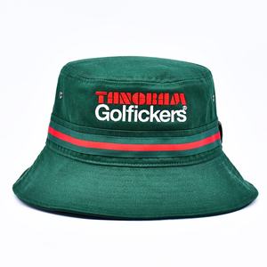 Fábrica de Guangzhou, venta al por mayor, sombrero de cubo de moda, bordado personalizado, gorra de cubo de algodón Unisex para exteriores - Product Image 3