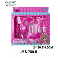 LASIVE TOYS Ensemble de jeu de simulation pour filles, jeu de rôle de princesse avec maquillage et coiffure pour les tout-petits de 3 ans et plus, certifié CE CPC