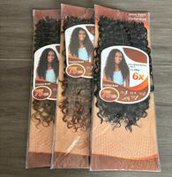 Extensions de cheveux bouclés 6X de haute qualité pour tresses africaines, vente en gros d'usine, extensions de cheveux à tresser EZ