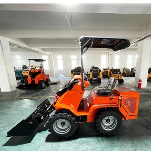 Cheap Price Diesel Mini Loader <b>Engine</b> Mini Track Skid Steer <b>Stand</b> On Skid Steer With Forestry - Product Image 4