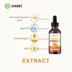 Compléments de marque privée Gouttes d'oméga 3+<span class=keywords><strong>DHA</strong></span> certifiées GMP Soutient la santé des yeux, du cerveau et des os chez l'adulte Vitamines en gros OEM - Product Image 3