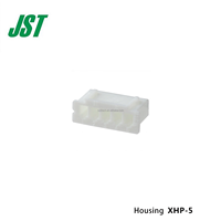 Connecteur rectangulaire JST XHP-5 de série XH, pas de 2,5 mm, hauteur de montage de 9,8 mm, interconnexions en alliage de cuivre, 3A 250V