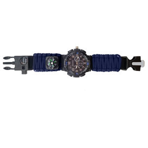 Paracord นาฬิกากีฬากลางแจ้ง,นาฬิกาเชือกไนลอนเอาตัว<span class=keywords><strong>รอด</strong></span>กลางแจ้งกันน้ำ - Product Image 4