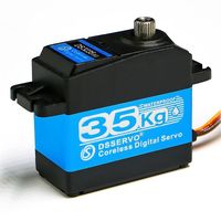 Servo Digital Impermeable de Alto Torque de 35 KG con Engranajes Metálicos y Material Plástico