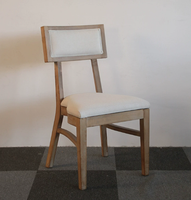 Chaises de salle à manger rondes en bois massif écologiques, vente en gros, pour hôtels, mariages, banquets et événements à domicile