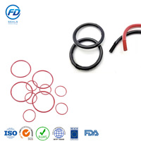 Fabrikpreis Hochtemperatur-Industrie-FEP-PFA-ummantelte O-Ringe Langlebige PTFE-Gummidichtungsringe Großhandel