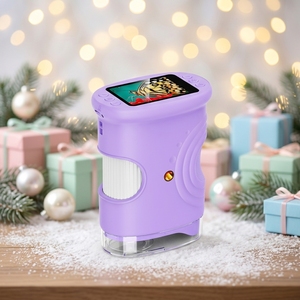 Microscopio Electrónico Divertido, Juguete Científico para Niños, Muestras Microscópicas, Desarrolla Habilidades de Observación y Pensamiento Crítico - Product Image 1