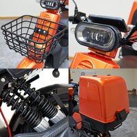 CKD SKD 12 pouces 1500W moto électrique de course 60 km/h vitesse avec grande boîte 72V tension pour la livraison de nourriture