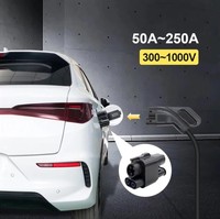 Adaptateur EV 250 kW DC Combo2 vers prise NACS, modèle JCCTC, état neuf, convertisseur CCS2-CCS1 pour Tesla, rétrofit, garantie 1 an