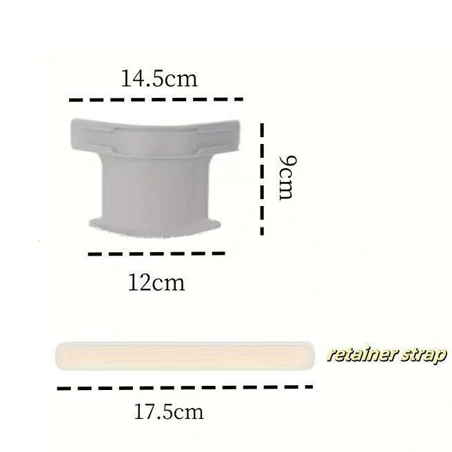 Blanc grande taille (ensemble de 4 sacs opp) 18.5*12 * 9.cm