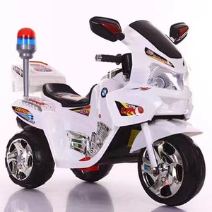 Venta al por mayor, juguetes para niños rentables, motocicletas de patrulla de policía de tres ruedas con luces, juguetes para niños, coche para niños - Product Image 3