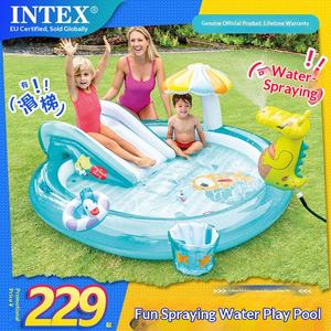 Piscina Inflable Infantil INTEX con Tobogán y Pelotas Oceánicas - Modelo 57166 para Uso en Exteriores - Product Image 2