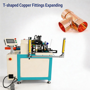 Máquina de expansión de accesorios de tubo de cobre en forma de T de Estación múltiple automática para accesorios en T de cobre - Product Image 1