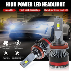 M8 Car <b>Led</b> <b>Headlights</b> H4 90W 90000LM High Power 6000K For Vehicle Lighting - Product Image 5