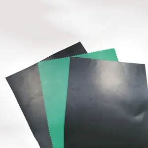 Toptan için siyah UV dayanıklı 0.75mm balık gölet liner HDPE geomembran