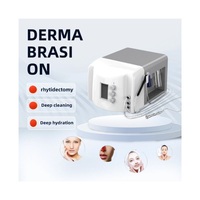 Microdermabrasion professionnelle Dermabrasion 2 en 1 Eau Oxygène Jet H2o2 Aqua Peeling Facial Spa Beauté Machine