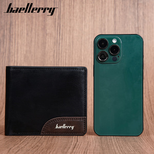 กระเป๋าสตางค์ผู้ชายแบรนด์ Baellerry สีดำ ดีไซน์บางเฉียบ ใช้ได้ทุกวัน - Product Image 3